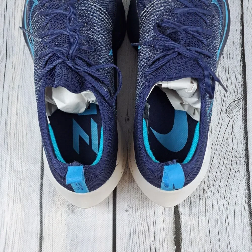 Nike Air Zoom Tempo Next% Flyknit Shoes Mens 13 Blue CI9923-401